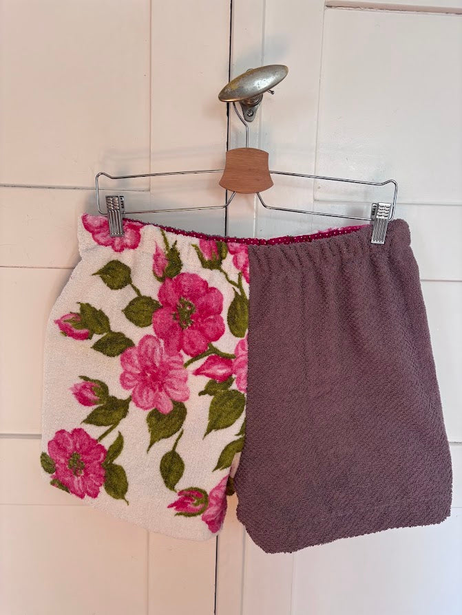 Towel Shorts "Rose Fade 77" - L