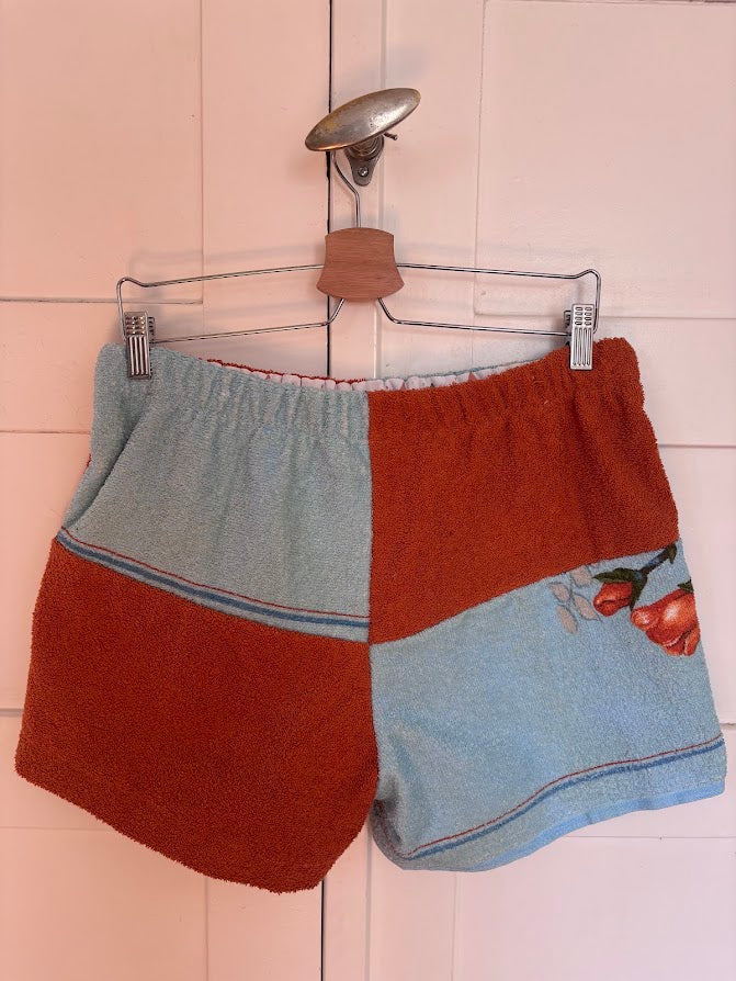 Towel Shorts "Sunset Blossum 68" - L