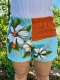 Towel Shorts "Sunset Blossum 68" - L