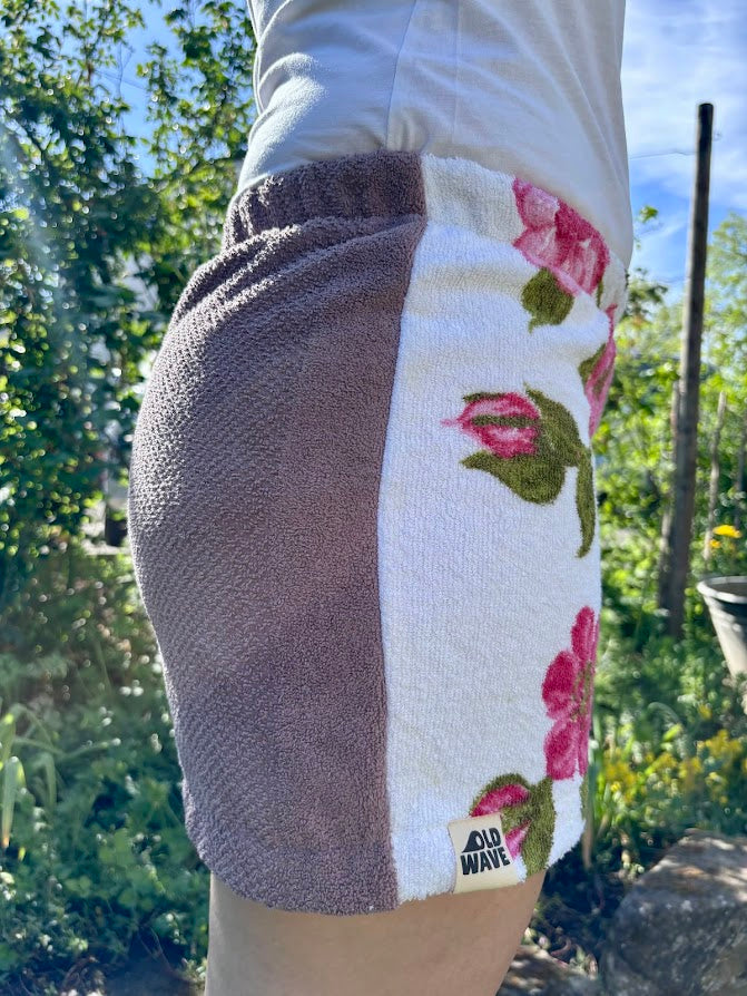 Towel Shorts "Rose Fade 77" - L