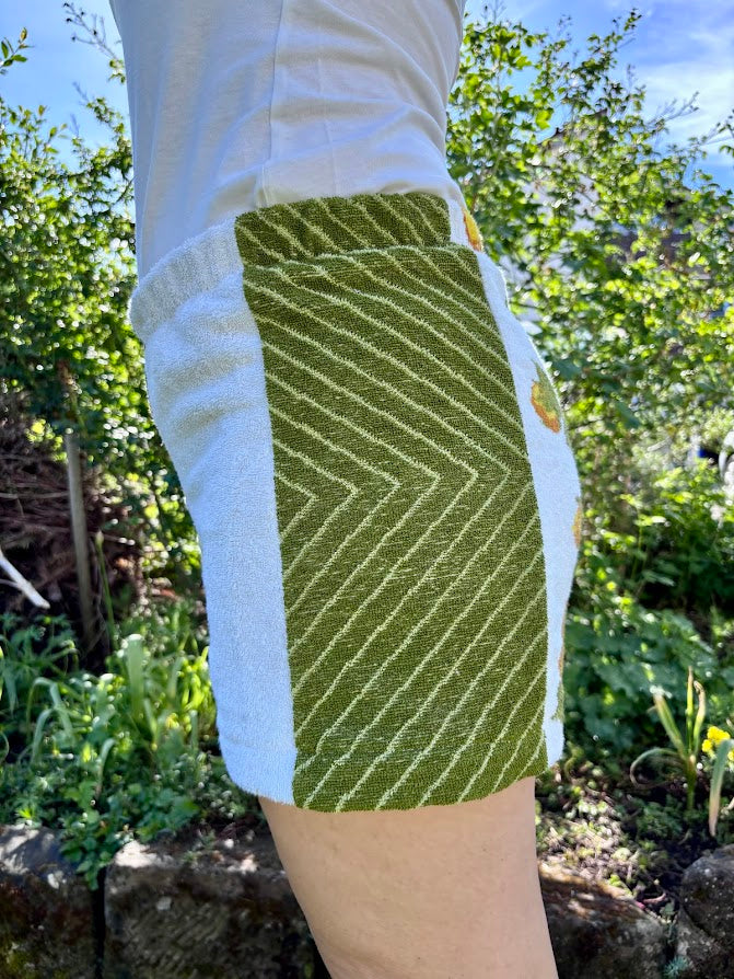 Towel Shorts "Sunset Drift 73" - L