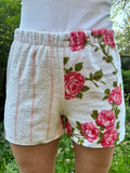 Towel Shorts "Rose Stripe 76" - M