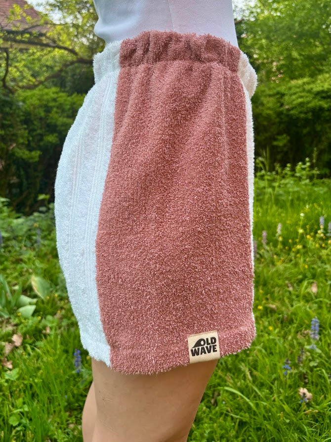 Towel Shorts "Salt Rose 77" - M