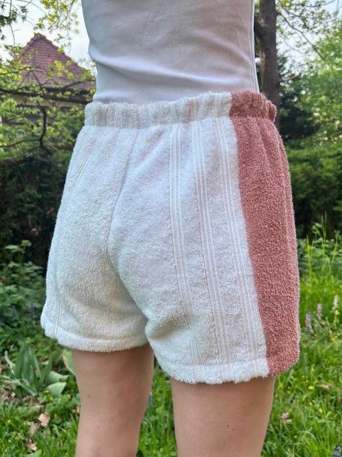 Towel Shorts "Salt Rose 77" - M