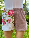 Towel Shorts "Evening Rose 72" - M