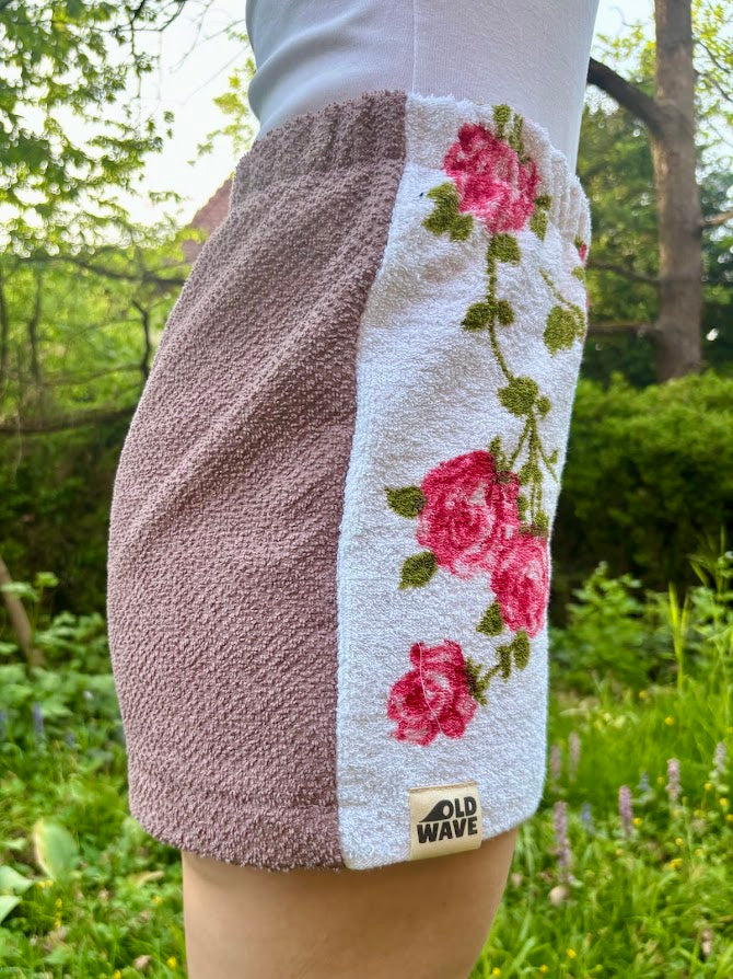 Towel Shorts "Evening Rose 72" - M