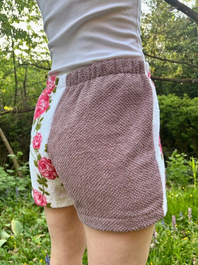 Towel Shorts "Evening Rose 72" - M