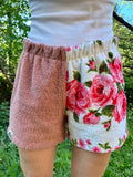 Towel Shorts "Sunrose Motel 75" - M