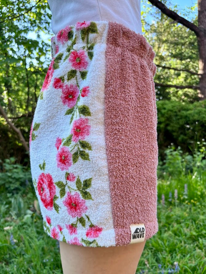 Towel Shorts "Sunrose Motel 75" - M