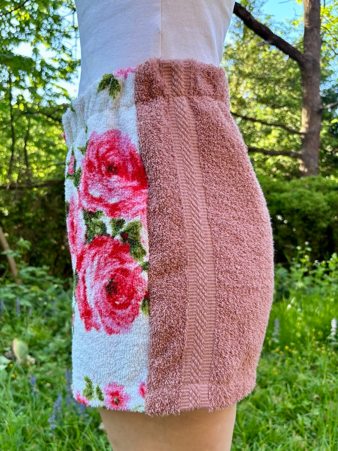 Towel Shorts "Sunrose Motel 75" - M