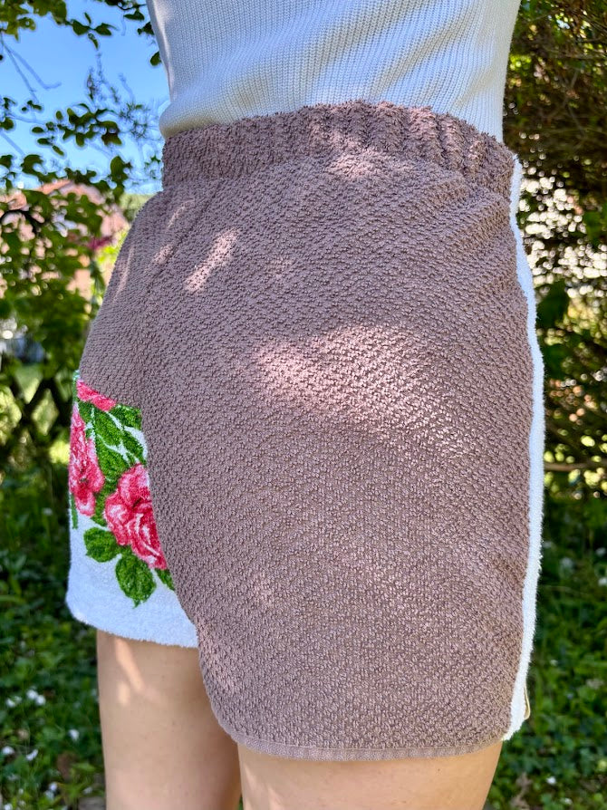 Towel Shorts "Rose Garden 73" - S