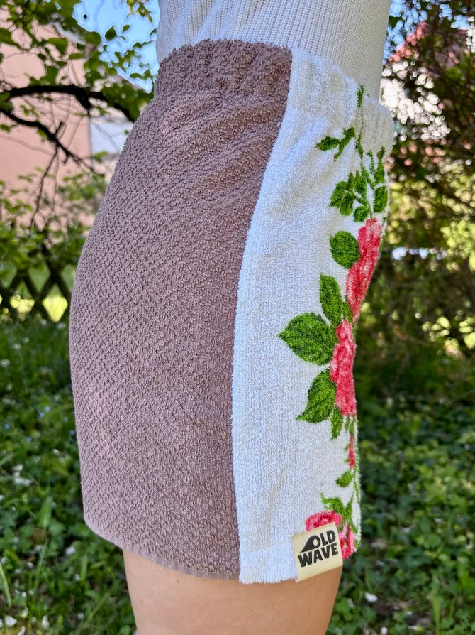 Towel Shorts "Rose Garden 73" - S