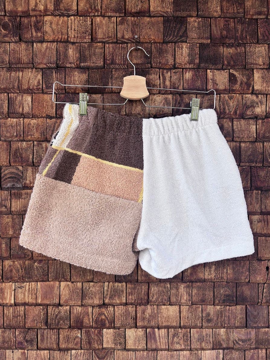 Towel Shorts "Meadow Campagna ‘68" S - mit Taschen