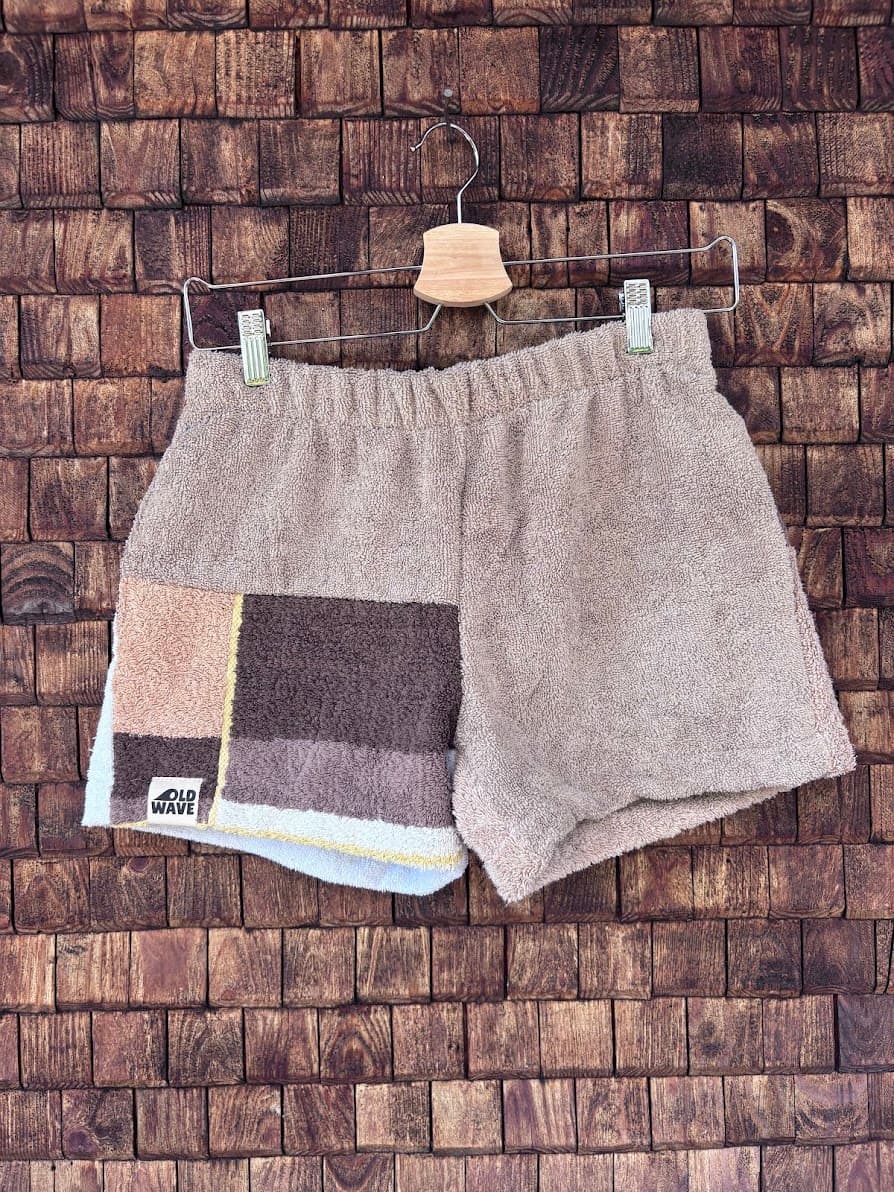 Towel Shorts "Meadow Campagna ‘68" S - mit Taschen